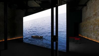 Nujoom Alghanem's 'Passage' at the 2019 Venice Biennale. National Pavilion UAE