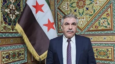 Kurdish official Noureddin Issa officially assumed office as governor of Hasakah. Photo: SANA