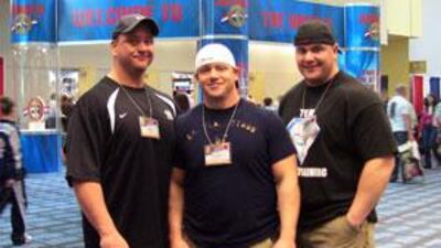 The Bell brothers in Bigger, Faster, Stronger.