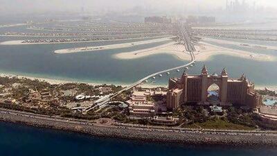 Nakheel's new project on the Palm is expected to be completed in 18 months. Reuters