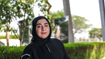 Noura Alblooki said while she found sports lessons daunting, they taught her how to survive life's tough challenges. Victor Besa / The National