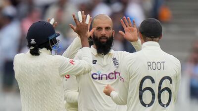 England's Moeen Ali picked up two crucial wickets on day four of the Lord's Test.