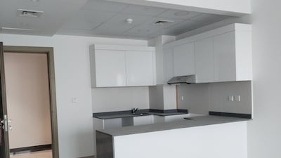 The kitchen area before renovations. Photo: Jorge Rangel