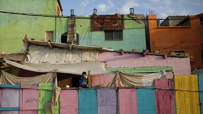 The painting campaign was funded by Palestinian investment company Padico.