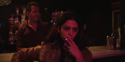 Actress Abd Elhadi in a scene from 'The Alleys' by Bassel Ghandour. Mad Solutions