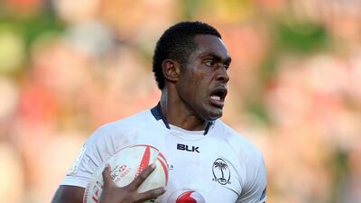 Viliame Mata could partner his fellow gold medallist Kunatani in Fiji’s back row in Japan, having been named in the squad by John McKee. Getty Images