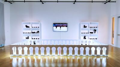 Sofiane Si Merabet's 'My parents have never been to the ice rink'. Victor Besa / The National