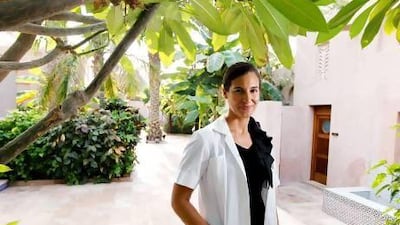 Kay Vosloo is a colon hydrotherapist at Talise Spa Madinat Jumeirah. Sarah Dea / The National