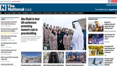 The National has an updated news app.