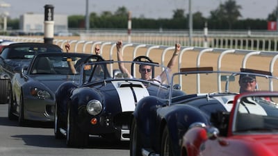 Motorists attempt to break the Guinness World Record for assembling the most number of cars of different makes in one parade. Delores Johnson / The National