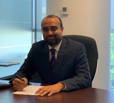 Nitin Agarwal, of technology company Hundred based in Dubai, says co-ordination among staff working in different countries would become easier if everyone followed a fixed working week. Photo: Nitin Agarwal