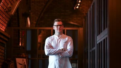 George Lyon started his culinary career at 13 years old. All photos: Khushnum Bhandari / The National