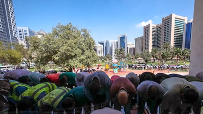 Friday prayers have been taking place without any restrictions since November