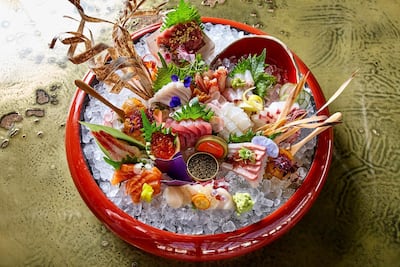 A delicious sushi dish from the SushiSamba menu. Courtesy SushiSamba