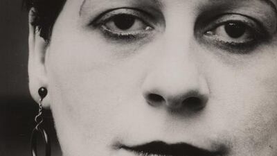 Lucia Moholy (American, born Hungary. 1895–1946). Florence Henri. 1927. Courtesy The Museum of Modern Art, New York, Thomas Walther Collection