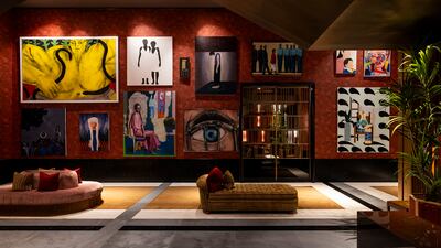 Where Gesture Meets Story – Recent Art From the Yes Collection will be on show in the DIFC until February. Photo: The Arts Club