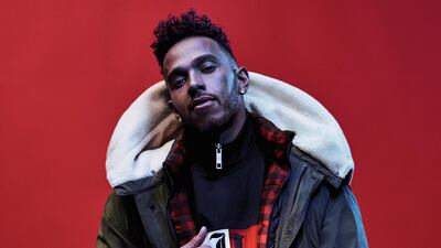 The Tommy Hilfiger x Lewis Hamilton collection draws on the latter’s luxury street-style wardrobe, as well as his lucky number, 44. Courtesy Tommy Hilfiger
