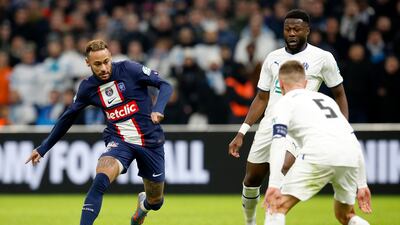 Neymar of Paris Saint-Germain in action. EPA