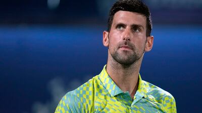 Novak Djokovic was forced to miss the 2022 US Open due his Covid-19 vaccine status. AP Photo