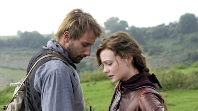 Carey Mulligan and Matthias Schoenaerts in Far From the Madding Crowd. Alex Bailey / Twentieth Century Fox via AP Photo