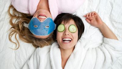 With so many people seeking comfort during the Covid-19 pandemic, it is easy to overspend on self-care products. Getty Images