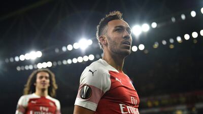 Arsenal 3 Southampton 1. Sunday, 6.05pm. Unai Emery's side built up some confidence with their win in the Europa League on Thursday. They will look to Pierre-Emerick Aubameyang, pictured, to three points to keep their hopes of a top-four finish alive. AFP