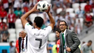 Saudi Arabia apponited Juan Antonio Pizzi as their manager shortly before the World Cup was to get under way. Damir Sagolj / Reuters