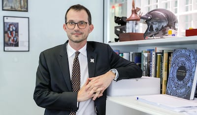 Manuel Rabate, Director of Louvre Abu Dhabi. Victor Besa / The National