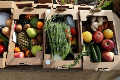 The market is the ideal place to pick up locally-sourced produce. Christopher Pike / The National