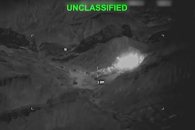 US forces launch precision strikes targeting Iran's military capabilities for the eighth consecutive night. Photo: US Central Command / AFP