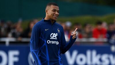 Paris Saint-Germain's French forward Kylian Mbappe. AFP