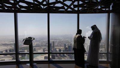 The view at 125th floor.