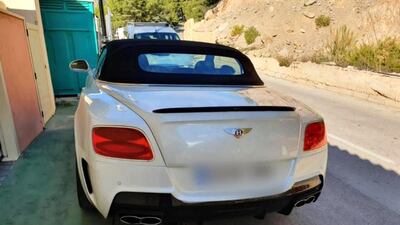 The seized items included a 16 high-end vehicles including a Bentley and a Ferrari. Europol/Spanish National Police