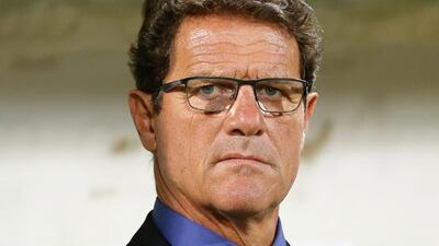 Fabio Capello will stay on as head coach of the Russia national team. Karim Sahib / AFP