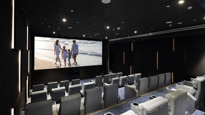 Child-friendly facilities include a 36-seater cinema.