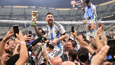 Lionel Messi guided Argentina to victory at the 2022 Qatar World Cup. Getty Images
