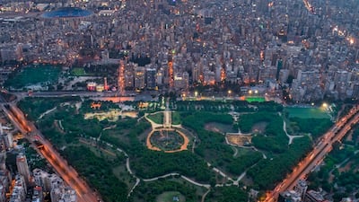 Horch Beirut, the capital city's famous and storied urban park. Photo: Rami Rizk