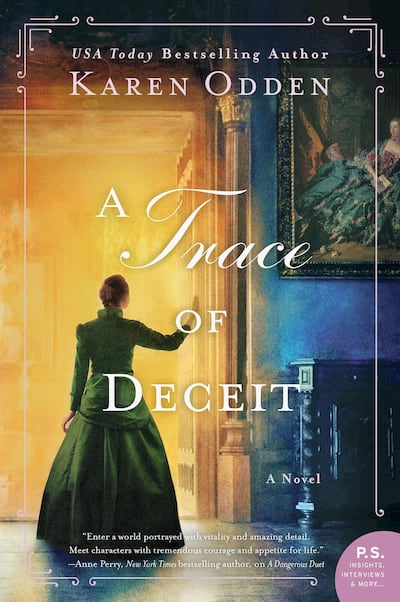 A Trace of Deceit by Karen Odden. William Morrow Paperbacks