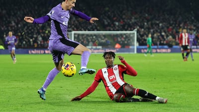 The Englishman was handed a surprise start, and he certainly repaid Chris Wilder’s faith. His quick feet and directness helped get his side into dangerous positions on several occasions. Getty