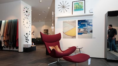 The Bo Concept furniture showroom. Jeffrey E Biteng / The National