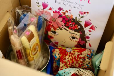 Tashkeel's activity boxes cater to children aged 8 to 12 years old. Tashkeel