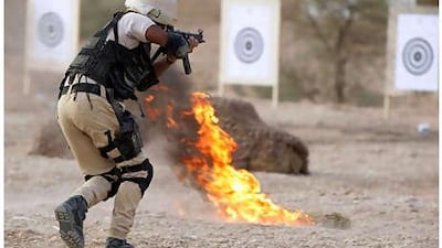 A Saudi soldier in training a week after al Qa'eda urged supporters in the kingdom to kidnap Christians and Saudi princes.
