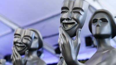 The Sag Awards take place at the Barker Hangar in Santa Monica, California, on February 27, 2022. AFP