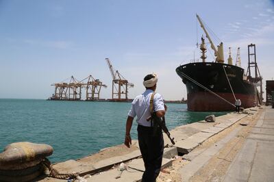 Despite the launch of the military operation, a World Food Programme-chartered vessel carrying 25,000 tonnes of wheat was able to unload supplies at Hodeidah port on Wednesday. Reuters