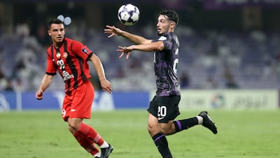 Matias Palacios of Al Ain during the ACL match against Iranian side Tractor