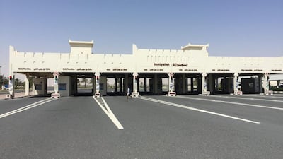 Qatar's normally bustling desert border with Saudi Arabia was deserted on June 12, 2017 amid a rift between Saudi Arabia, the UAE and Bahrain that has frozen movement across Qatar's only land border. Tom Finn/Reuters