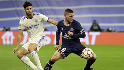 Marco Verratti - 6: Helped dictate midfield along with Messi in first half but, like all his teammates, completely lost control of game in second. AFP