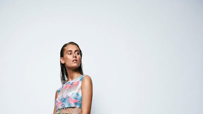 Pretty pastels swirl over looks at Marina Qureshi. Courtesy Marina Qureshi