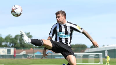 Newcastle United defender Kieran Trippier controls the ball during their 5-1 pre-season friendly win against Gateshead on Saturday, July 9, 2022. All images by Getty