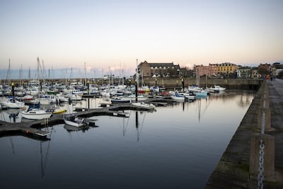 Bangor Marina in Northern Ireland. PA